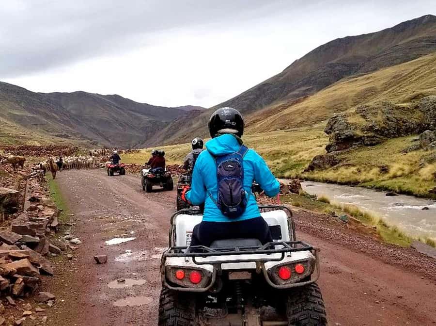 Rainbow Mountain on ATV - Why the short ATV route appeals
