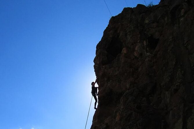 Rock Climbing full day - Beginner routes and harder challenges