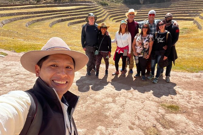 Sacred Valley of the Incas Tour with Moray & the Salt Mines - Pisac begins with a wide Sacred Valley view