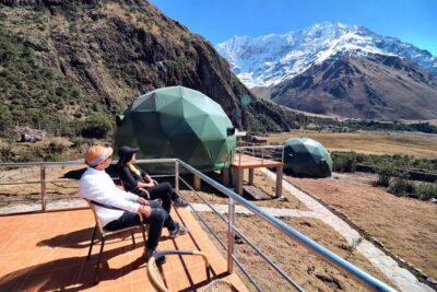 Salkantay Trek 4 Days to Machu Picchu by Glamping Sky Lodge Dome