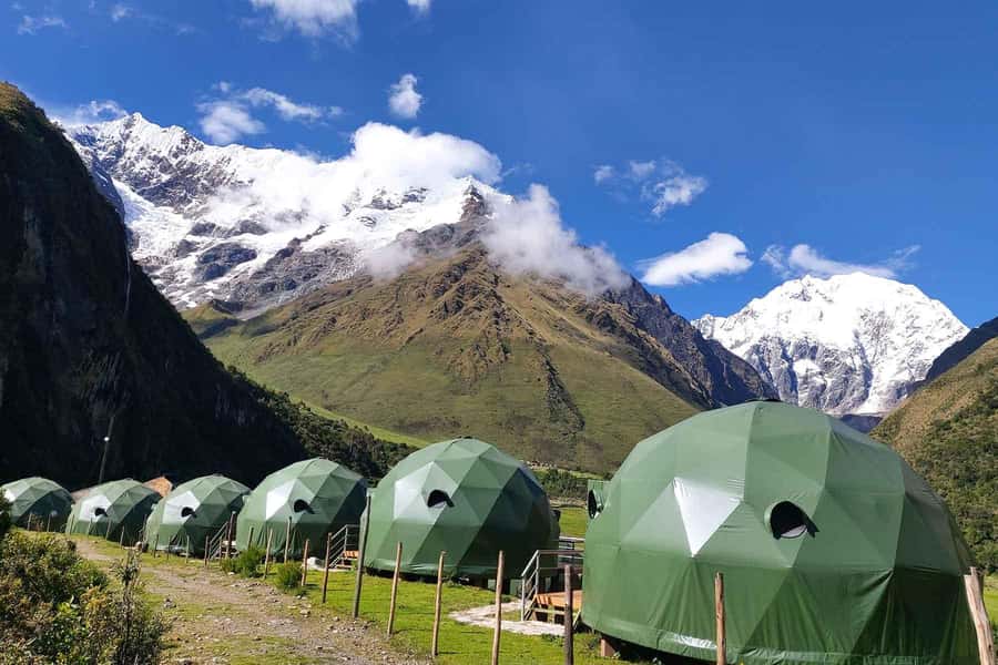 Salkantay Trek to Machu Picchu 5 Days with Sky Lodge Domes - Humantay Lake and your first Sky Lodge night