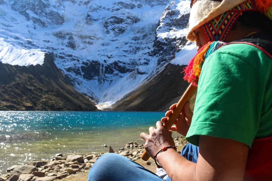 Salkantay trek to Machu Picchu – 5D/4N – Premium - Day one: Humantay Lake and SalkantayPampa