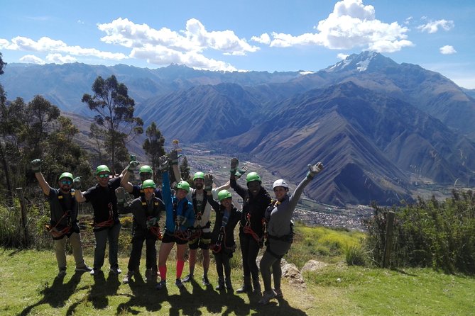 Sam's Zip Line in Sacred Valley - Flying above the Sacred Valley from Racchi