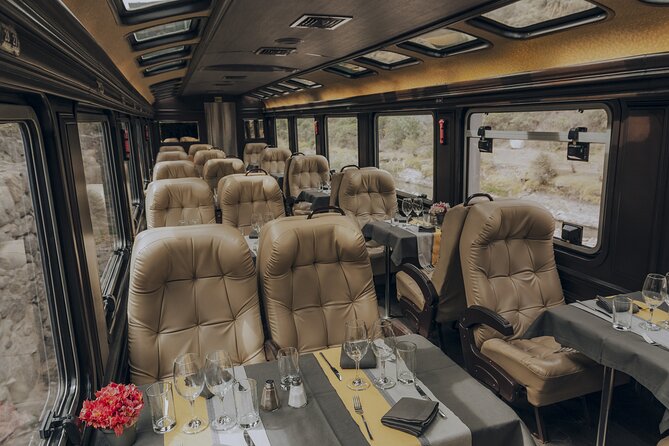 The First Class Machu Picchu Train by Inca Rail - Arriving at Machu Picchu and taking the private bus