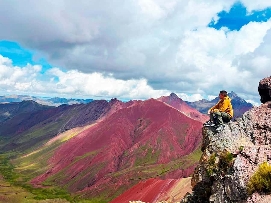 Tour de un día a la Montaña del Arco Iris y el Valle Rojo - Why the Red Valley makes this route worthwhile