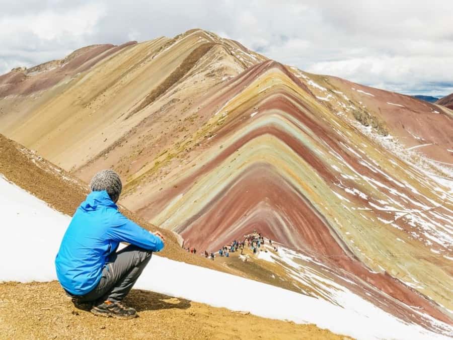 Tour Rainbow Mountain - The two-hour hike to Rainbow Mountain