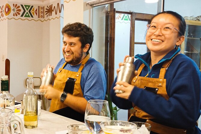 Vegan Peruvian Cooking Class Cocktails and Local Market in Cusco - Making vegan ceviche without the fish