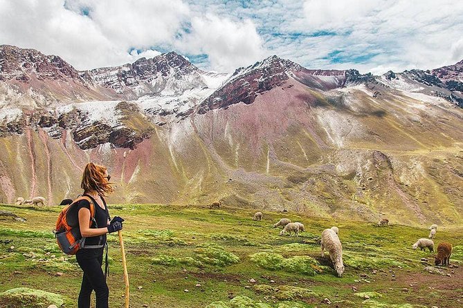 Vinicunca Rainbow Mountain in one day, private with Peru Vip - The high Andes scenery and the summit view