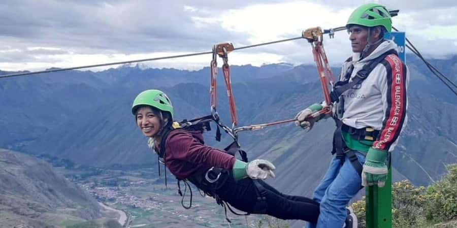 Zipline over the Sacred Valley Trip - From Regocijo Square to Raqchi in about 40 minutes